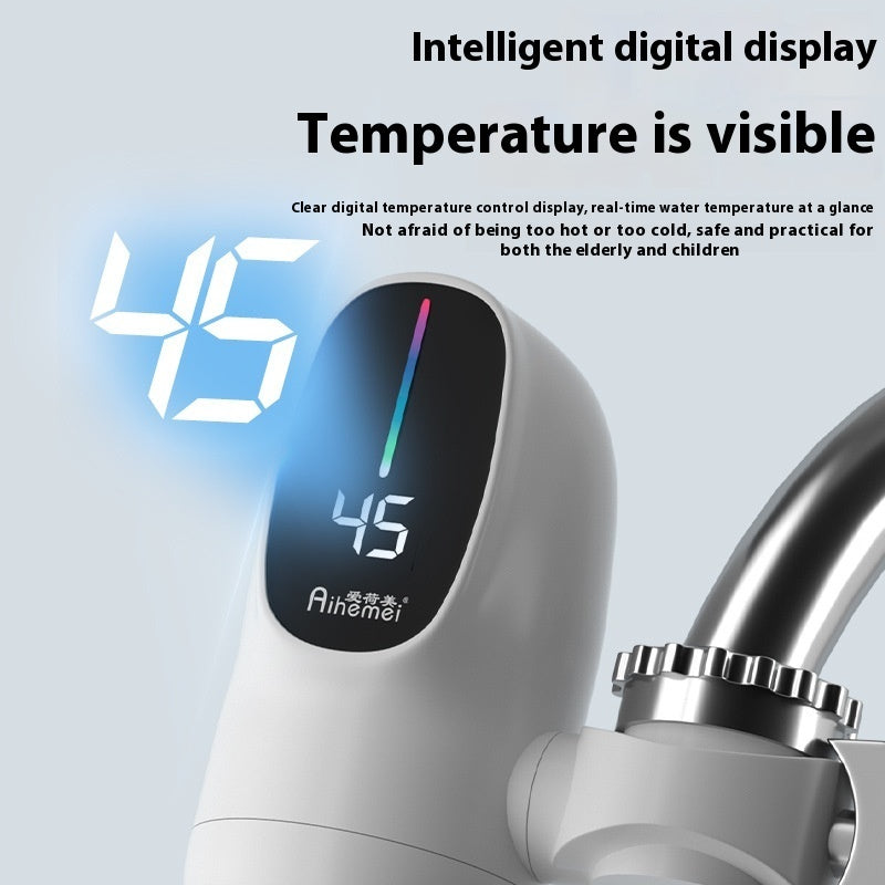 Electric Faucet Household Instant Heating Miniture Water Heater Hot And Cold Dual-use