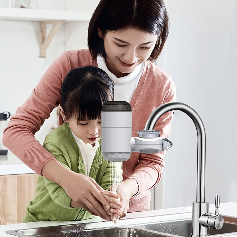 Instant Electric Heating Faucet Water Faucet Electric Hot Water Heater Faucet with LCD Temperature Display Bathroom Kitchen