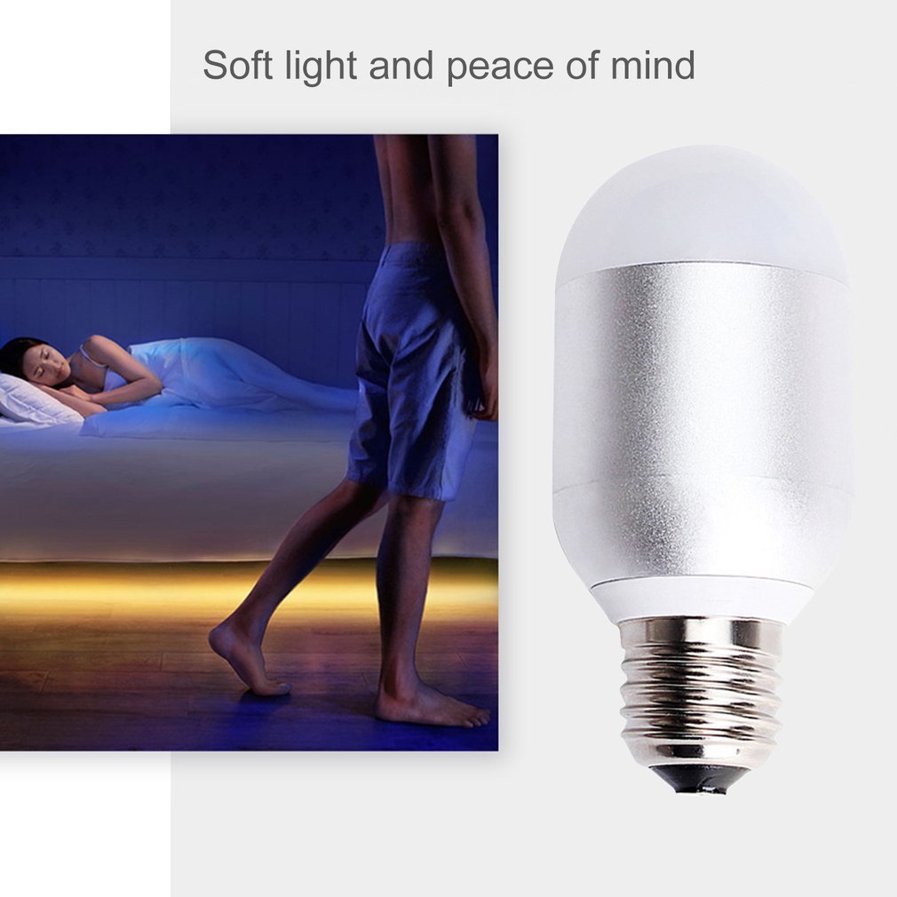 Smart LED Light Bulb WiFi Remote Control Voice Control Alum