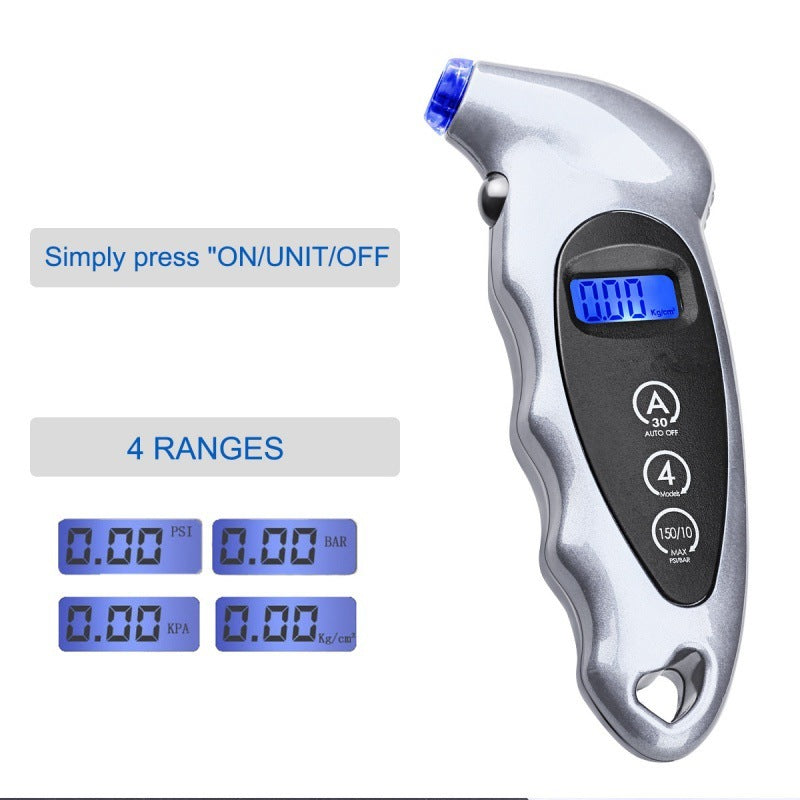 Tire Pressure Gauge Backlight High-precision Digital Tire Pressure Monitoring Car Tyre Air Pressure Gauge Meter LCD Display