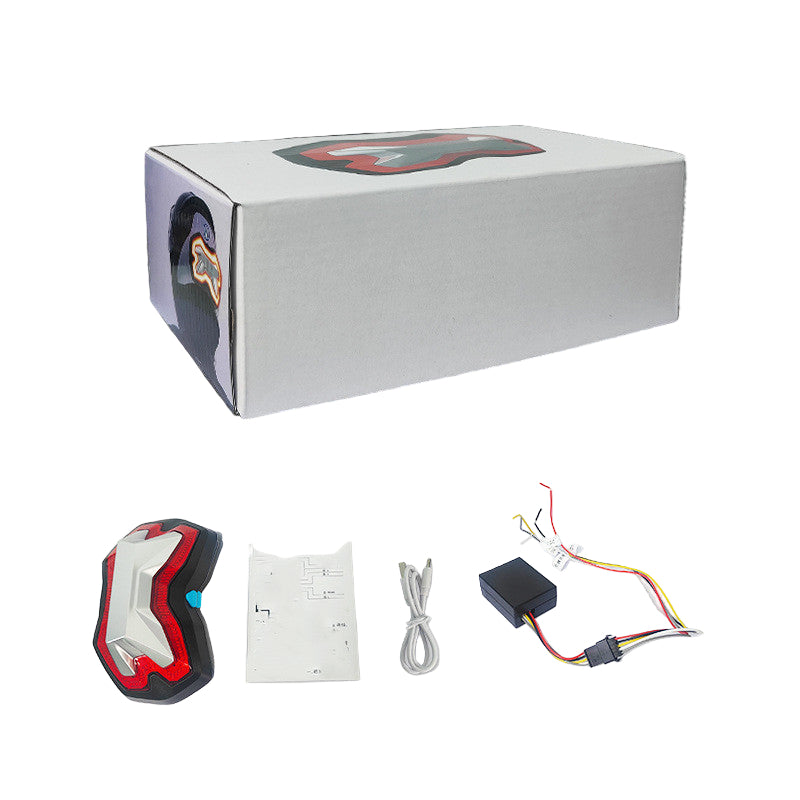 Helmet Restraint Battery And Turn Signal Light