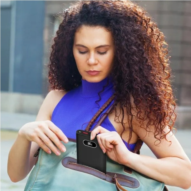 Ultra Fast Charging With LED Display Mobile Power Bank
