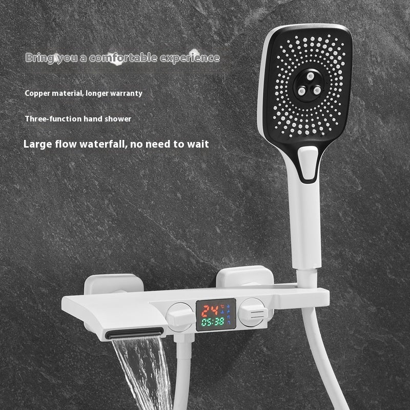 Water Bath Shower Hot And Cold Faucet Set