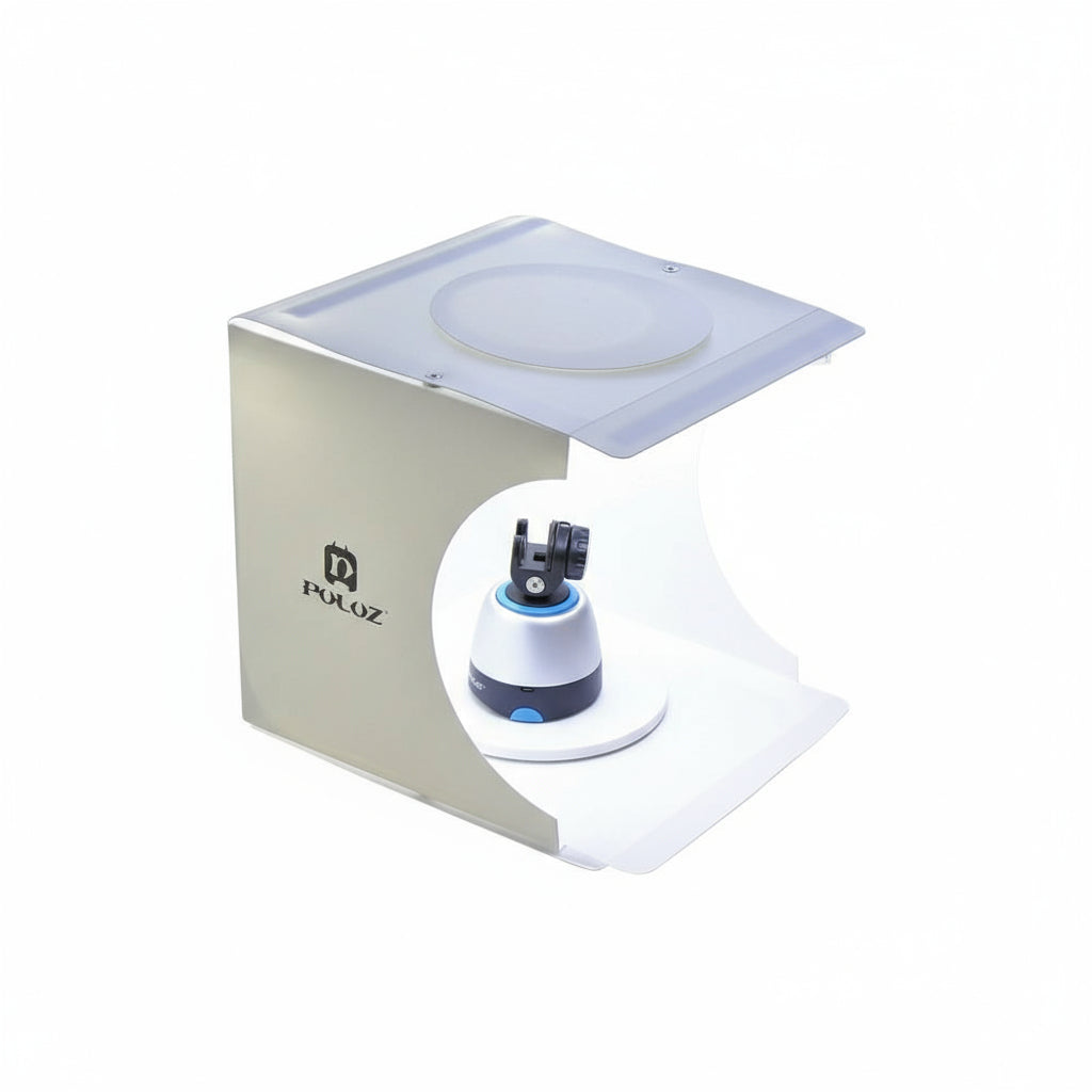 Two LED panels mini folding portable studio