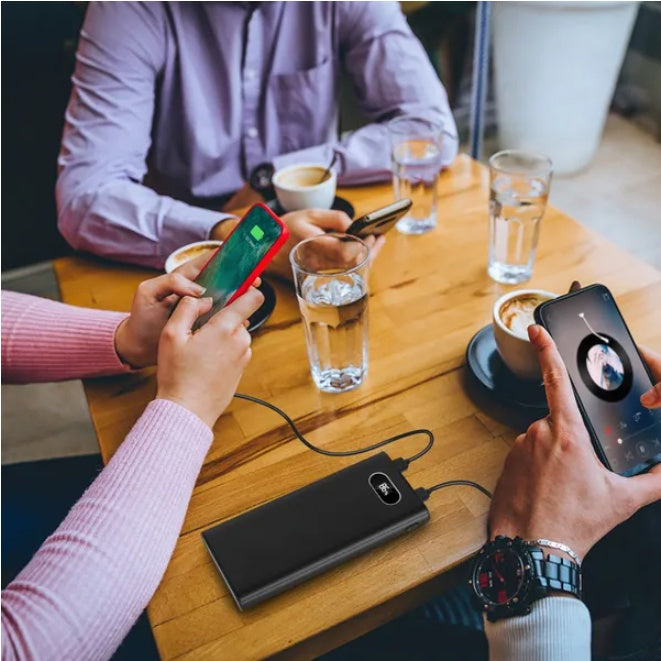Ultra Fast Charging With LED Display Mobile Power Bank