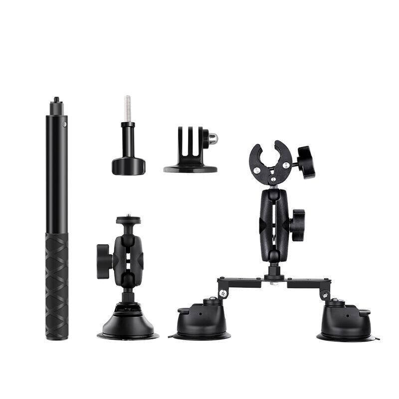 Panoramic Camera View Angle Car Roof And Racket Suction Cup Fixed Bracket