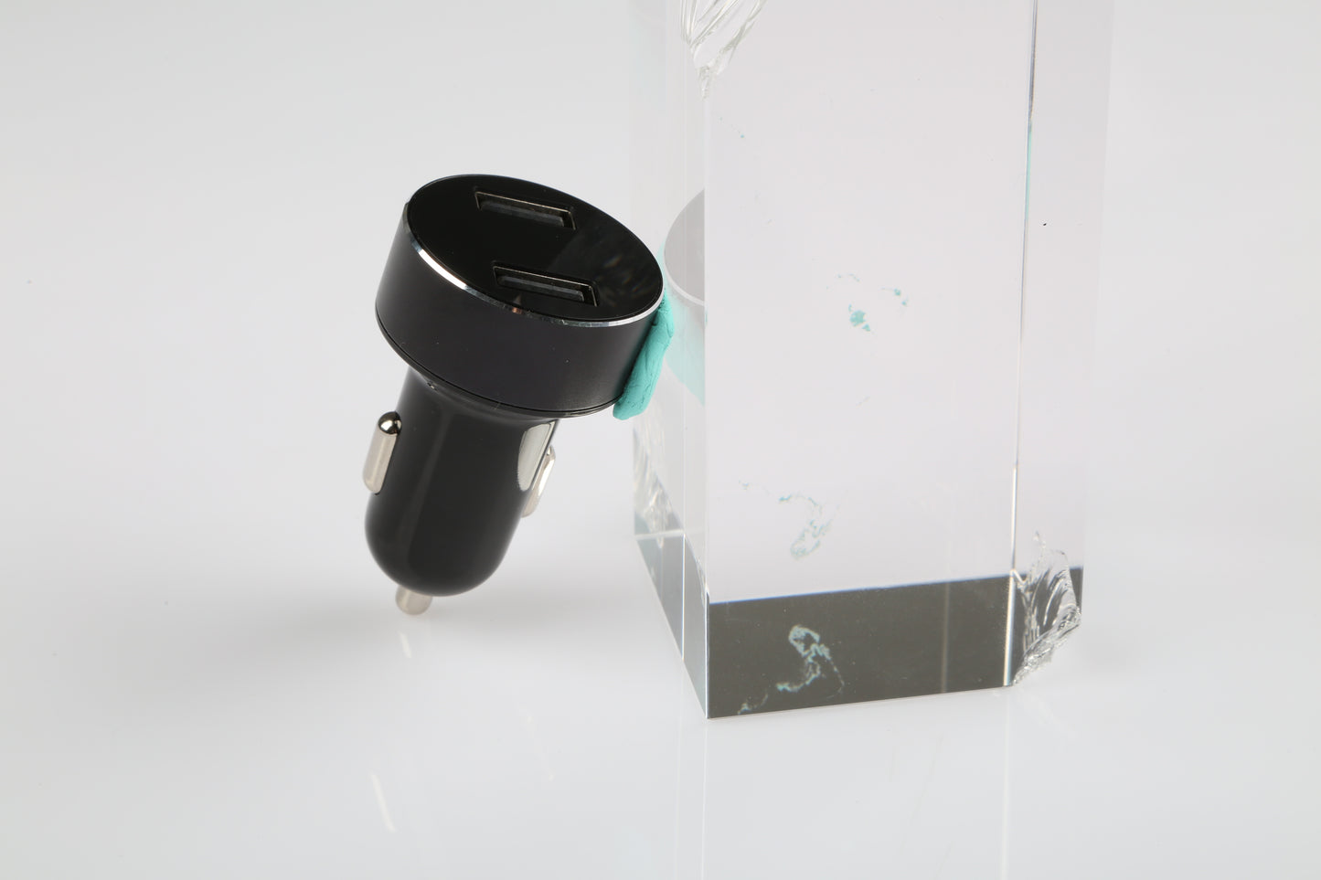 Universal 15W-3.1A Dual USB Car Charger Adapter Aluminum Alloy Fast Car Charging Adapter For IOS Phone XR XS Tablet PC