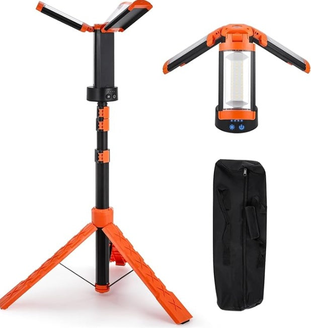 Light With Stand Triple Cordless LED