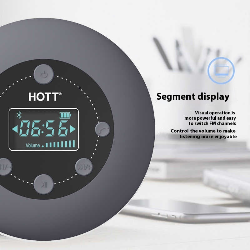 S602 Portable Bathroom Call Waterproof Suction Cup Bluetooth Speaker