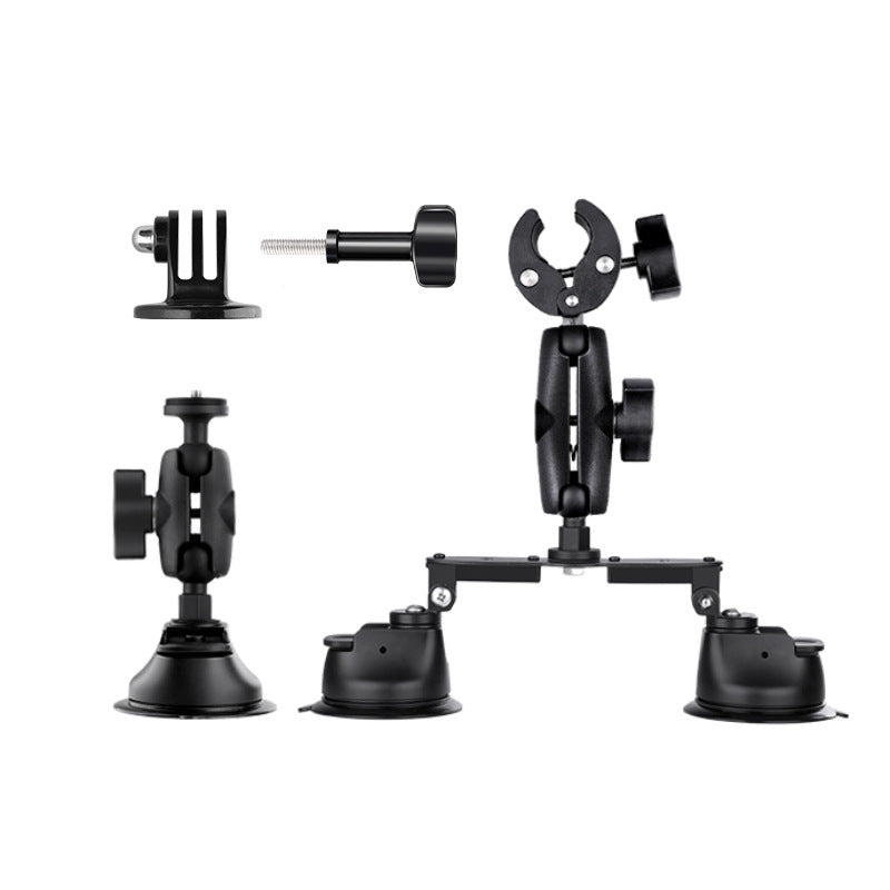 Panoramic Camera View Angle Car Roof And Racket Suction Cup Fixed Bracket